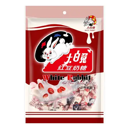 大白兔奶糖红豆味200g