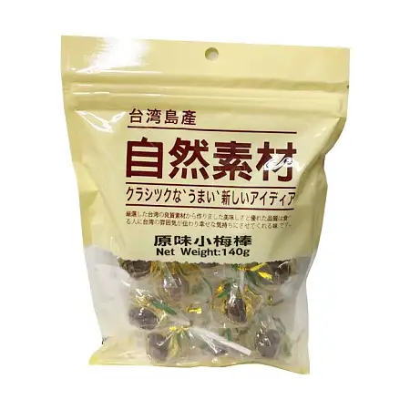自然素材原味小梅棒140g
