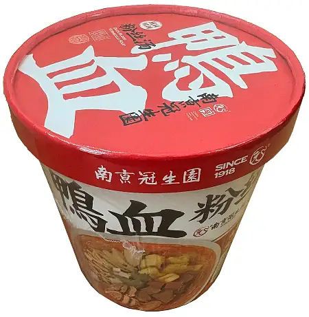 冠生园鸭血粉丝金汤桶装163G