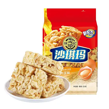 徐福记沙琪玛经典鸡蛋味469g