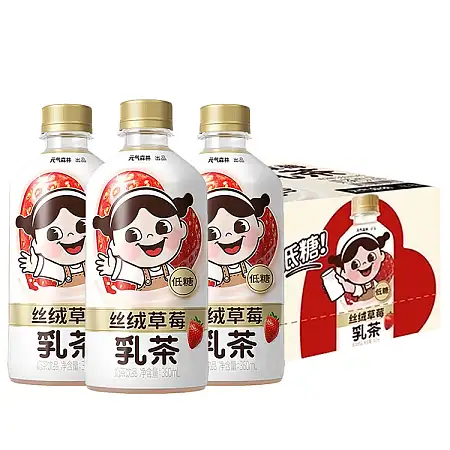 元气森林草莓乳茶360ml