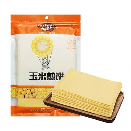 小万庄玉米煎饼240G