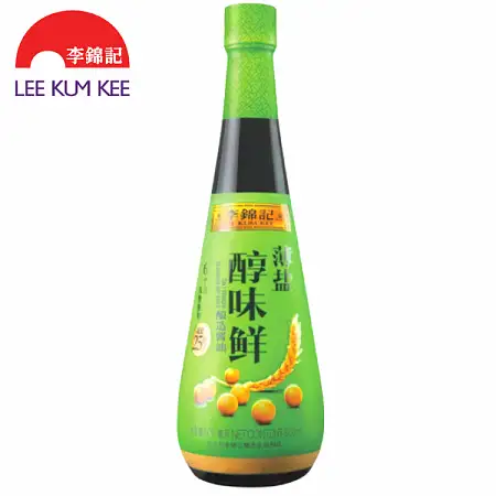 李锦记醇味少盐酱油 500ml