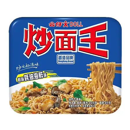 公仔炒面王蚝油海鲜味109g