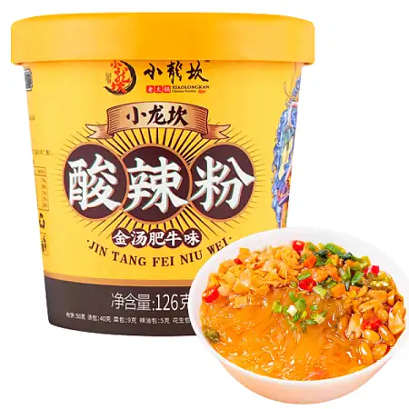 小龙坎金汤肥牛酸辣粉 126g