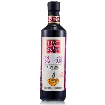 海天第一道头道酱油480ml
