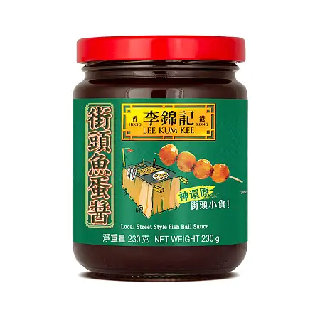 李锦记街头鱼蛋酱230G