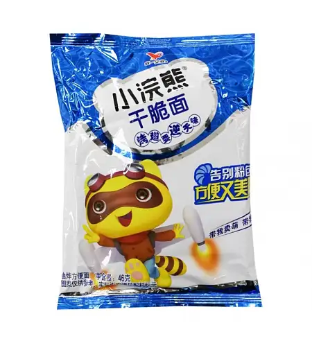 小浣熊烤翅要逆天味干脆面40G