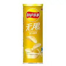 乐事罐装无限薯片原味90G