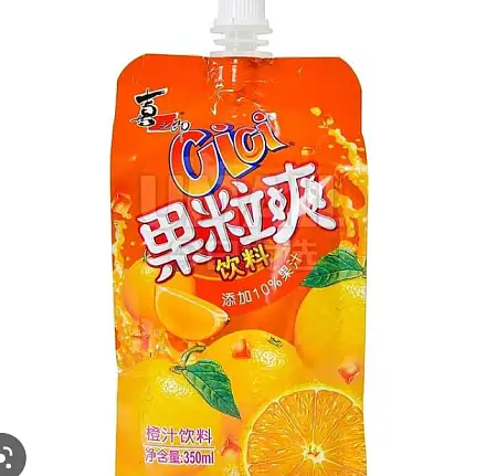喜之郎果粒爽香橙味350ML