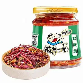 饭扫光爆炒蕨菜280G
