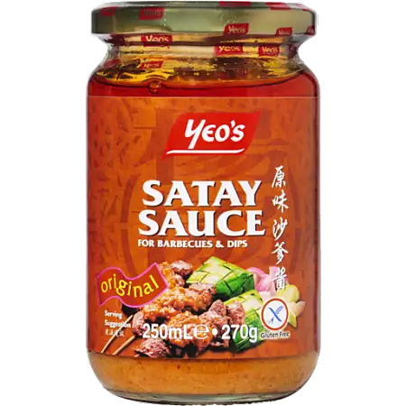 YEOS SATAY SAUCE 250ML
