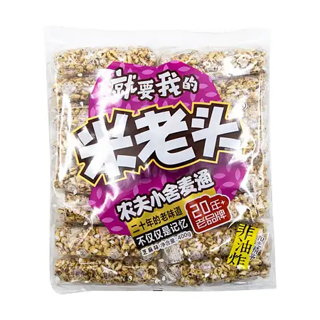 米老头农夫小舍麦通芝麻味400g