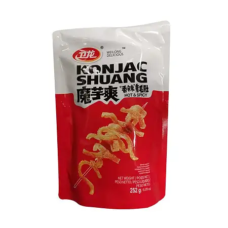 卫龙魔芋爽香辣味252g