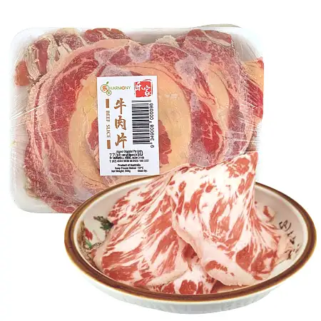 【冻】乐家火锅牛肉片圆片  300g