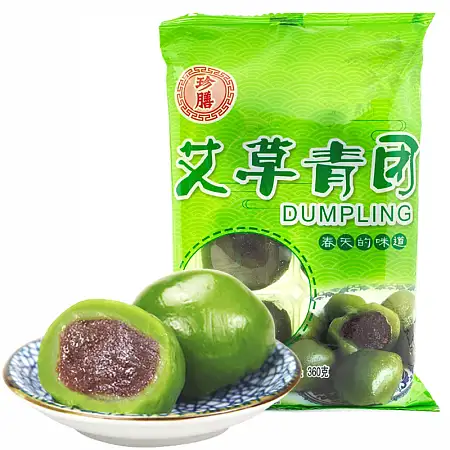 【冻】珍膳 艾草青团 360g