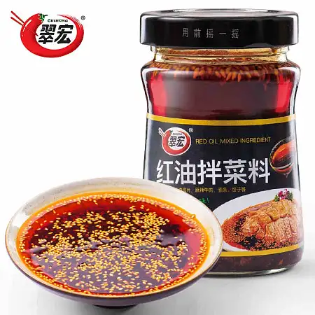 翠宏红油拌菜料200g