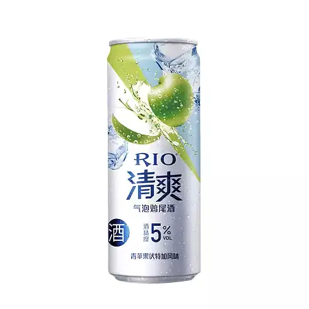RIO清爽青苹果气泡鸡尾酒 330ml 5%