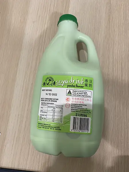 长青香叶豆浆 2L
