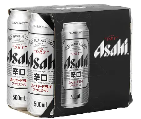 asahi辛口 6*500ml 5%