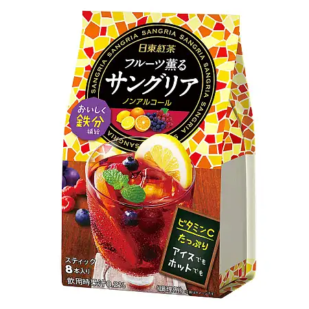 日东红茶 西班牙水果茶 冲泡饮 8条入 76g