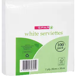 SPAR Serviettes 餐巾 100张