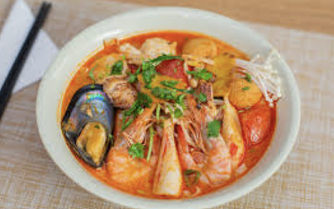 Tomyum Seafood Noodle Soup🌶️