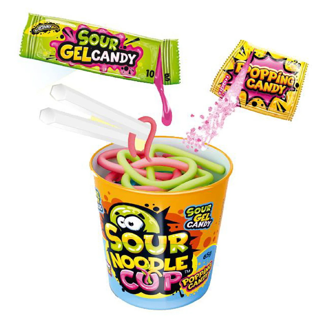 Sour candy cup