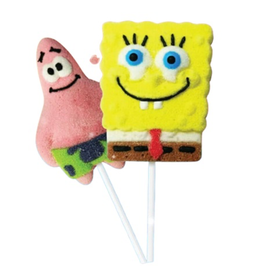 Marshmallow pop spongebob