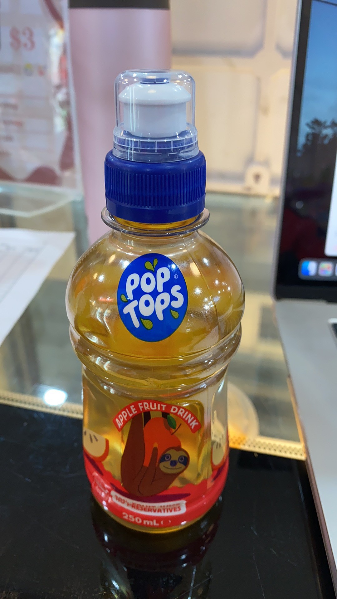 Pop tops Apple Juice