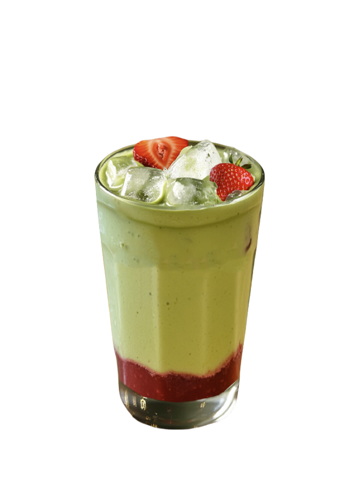 Matcha Berries Latte (Buy One, Get One Half Off)