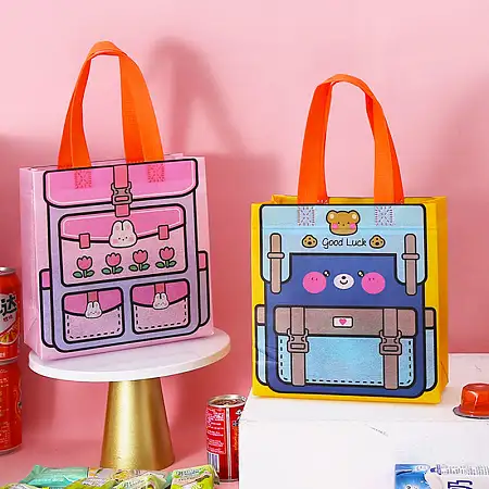 Cute bear bunny gift bag卡通兔熊书包造型礼袋