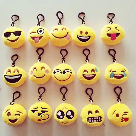 Emoji bag clip表情包挂件