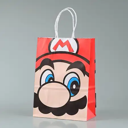 Mario gift bag 马力欧纸袋 21×15×8cm