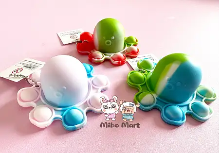 Reversible octopus Fidget toy可翻转章鱼解压玩具