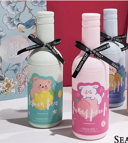 Bottle shape Solid Air Freshener卡通瓶固体香薰