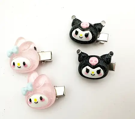 Sanrio mini hair clip三丽鸥迷你碎发夹