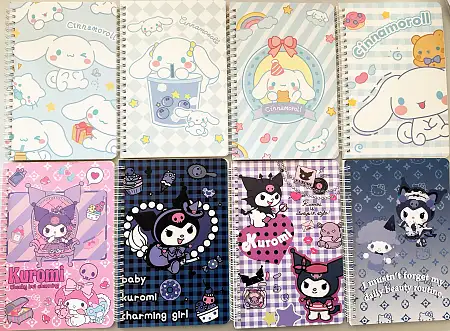 Sanrio A5 size notebook三丽鸥A5尺寸笔记本