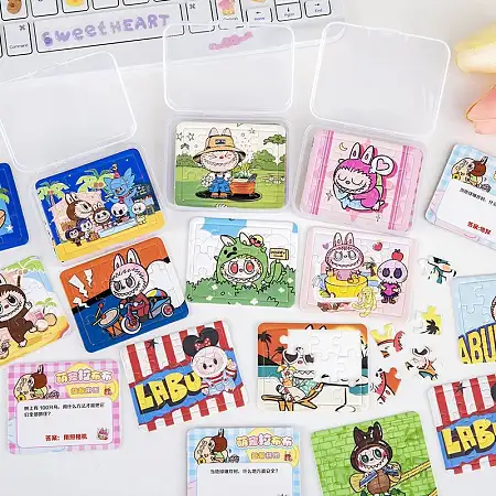 Mini labubu puzzle迷你拉布布拼图