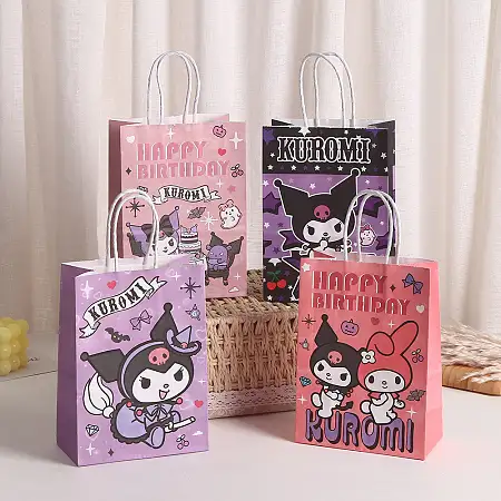 kuromi gift bag库洛米纸袋 21×15×8cm