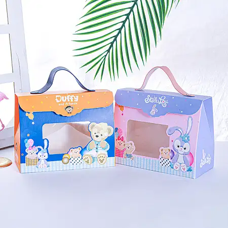 Stella duffy return gift box史黛拉达菲熊透明窗礼盒