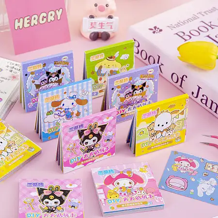 Sanrio mini sticker book三丽鸥迷你贴纸本