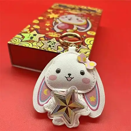 Wish bunny keychain 星愿兔挂件礼盒装