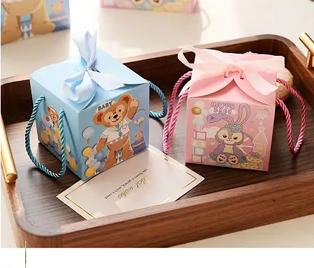 Stella daffy Cube gift box 达菲熊星黛露方型礼盒