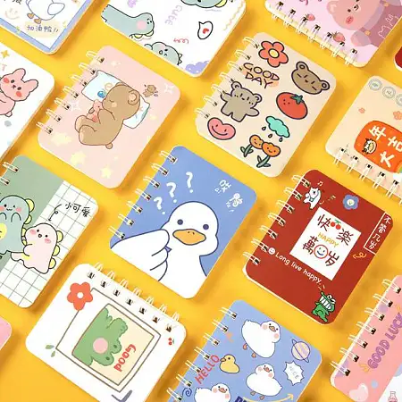 Small size winding notebook卡通线圈本