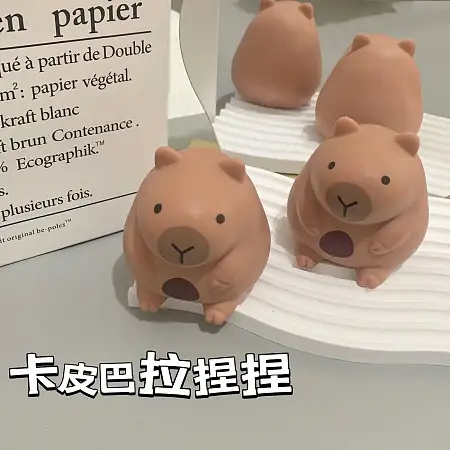 Capybara squishy toy卡皮巴拉捏捏玩具