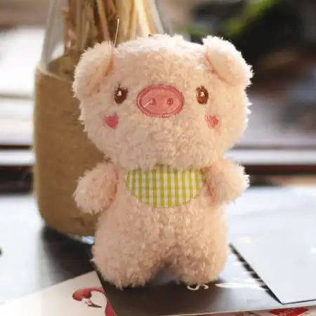 Plush toy keychain毛绒公仔挂件