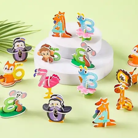 Paper 3D puzzle纸模立体拼图