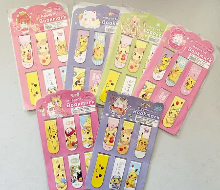 Magnetic bookmark 6pcs set 磁力书签6件套装