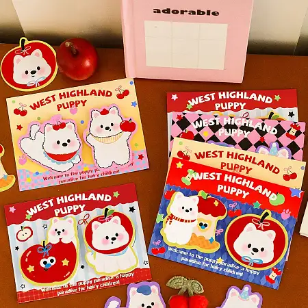 Cute dog sticky note小狗便利贴